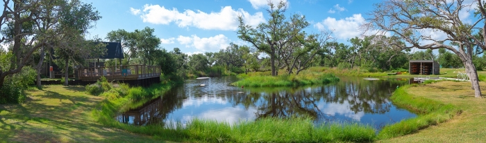 Camp Aranzazu's kayak pond